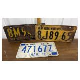 License plates- 2 Worlds Fair