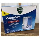 Vicks warm mist humidifier  *appears new