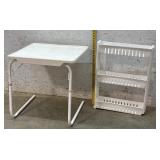 Folding Table & Bathroom Organizer