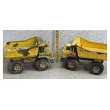 Tonka Dump Trucks (2)