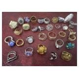Costume jewelry rings