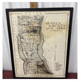 Seneca County New York map