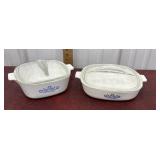 Corning covered dishes ï¿½Cornflowerï¿½