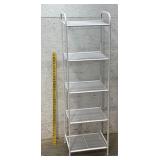 5 Tier Metal/ Mesh  Shelf 15/13/51