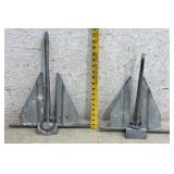 2 Boat Anchors