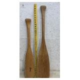 2 Small Wooden Oars