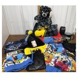 Batman blankets, cups, loungewear, etc