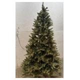 NICE Pre-lit 6 ft Artificial Christmas Tree works-