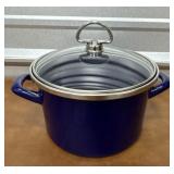 Blue Enamel Pot. ï¿½Chantalï¿½ made in Germany.