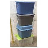 4 Storage Totes
