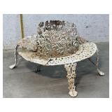 RARE Victorian Cast Iron Tree Surround Bench 18ï¿½