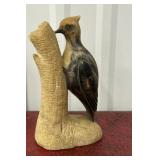 Carved Bird Figurine Alabaster???