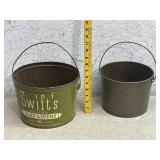 Swifts Veal Livers Advertising Tins