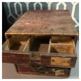 Small Vintage Wooden Cabinet With Drawers 9 1/4ï¿½x
