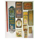 Vintage Humorous Wall Plaques