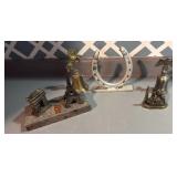 Paris, Brass bell, horseshoe and more