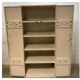 Large 2 Door Tin Cabinet 30/21/66