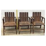 Adirondack Patio Chairs (3)