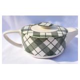 MCM Bonnie Scots Plaid Teapot