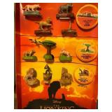 Lion King McDonald toys on display card