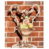 Capodimonte 20" Vase. Some nics to Petals.