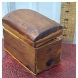 Cedar box with sea shells