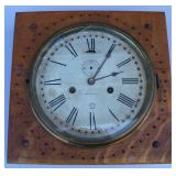 Antique New Haven Wall Clock for Parts or