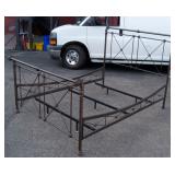 Victorian Style Queen Size Wrought & Cast Iron