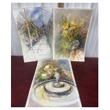 2 Eileen Correll Watercolors from her private