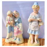 German (?) Bisque Statues