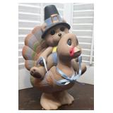 Vintage ceramic turkey/bear - cottage core