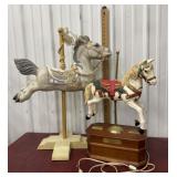 2 carousel decor items * Electrical mechanism
