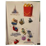 Walt Disney World McDonalds toys on display card