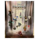 Frozen II McDonalds toys on display card