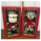 Department 56 Rockinï¿½ Rollers- Snowman, Santa
