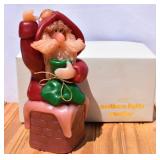 Vintage Santa Figural Candle