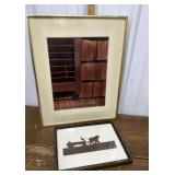 Pencil numbered, 1 signed- framed Artwork