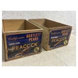 2 Advertising Crates 20/12/9