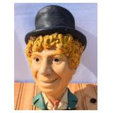 Esco Harpo Marx Chalkware Bust Wall Plaque