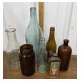 Old bottles- Queen City water Buffalo NY, Fred