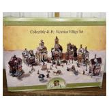 41 pc Victorian Village in original box