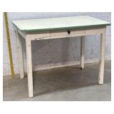 Sellers Enamel Top Table 40/25/30