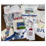 Linens- kitchen towels, table runners etc *a few