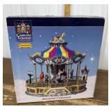 Carole Town animated Belmont Carousel in original