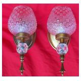 Mid Century Hollywood Regency Wall Sconce Light