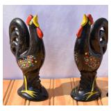 Large MCM Rooster Salt & Pepper
