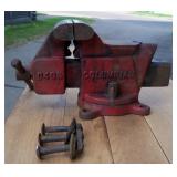 Vintage Columbian D43 1/2 Bench Vise 3 1/2ï¿½ Jaws