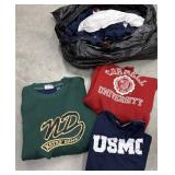 Surprise bag of menï¿½s shirts & sweatshirts- no