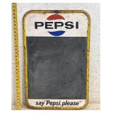 Pepsi Tin Chalkboard Sign 20/30