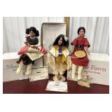 Danbury Mint Native American figures